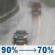 Sunday: Rain before 9am, then rain and patchy fog. Mostly cloudy. High near 50, with temperatures falling to around 48 in the afternoon. South southeast wind 3 to 9 mph, with gusts as high as 22 mph. Chance of precipitation is 90%. New rainfall amounts between a quarter and half of an inch possible. Sunday: Rain