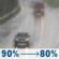 Thursday: Rain. Cloudy. High near 51, with temperatures falling to around 49 in the afternoon. South southeast wind 6 to 10 mph, with gusts as high as 21 mph. Chance of precipitation is 90%. New rainfall amounts between a quarter and half of an inch possible. Thursday: Rain