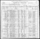 1900 US Federal Census for IN, Grant, Fairmount ED 033 (Pg 2)