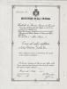 Jack Earl Green Italian Military Cross of Valor Certificate