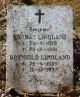 Thomas Lindland and Brynhild Headstone (Norway)