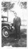 Harold Donnelly with a Model T Ford - Unknown Date