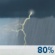 Saturday: Showers And Thunderstorms
